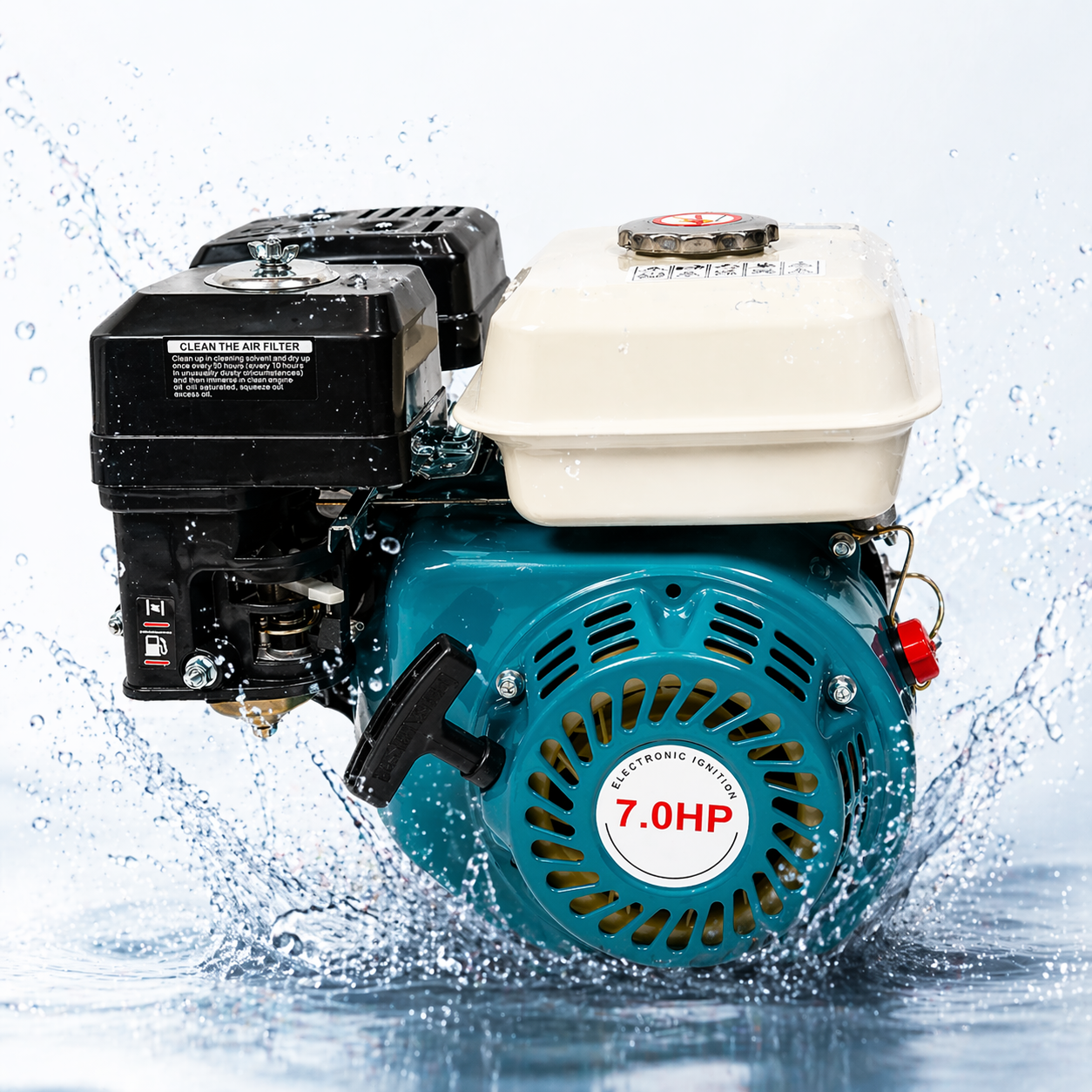 Двигун бензиновий для садової техніки Helper HP-1002/2 212 см³ 7 к.с. 4 л