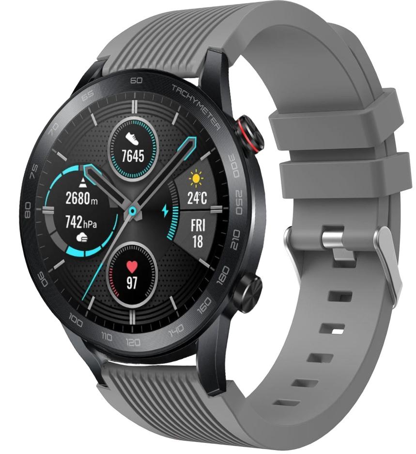 Ремінець Line для Honor Magic Watch 2 46 мм Grey (19644) - фото 1