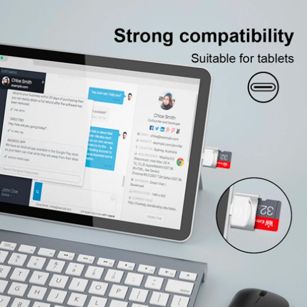 Адаптер для MicroSD USB Type-C (1012-635-00) - фото 4