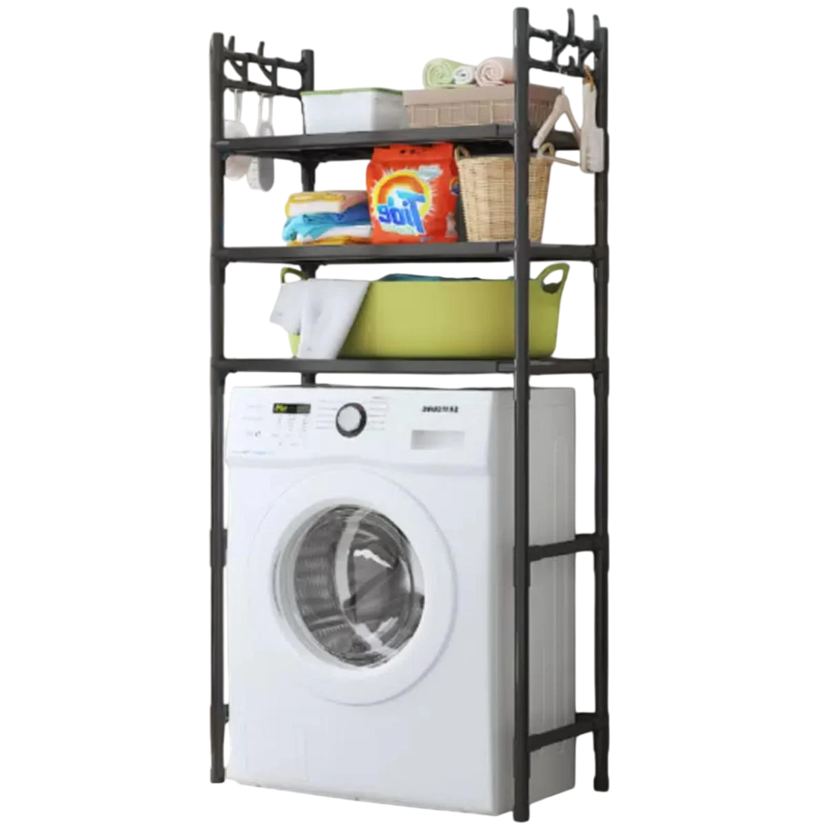 Полка стеллаж напольная Laundry Rack над стиральной машиной (399 WR)