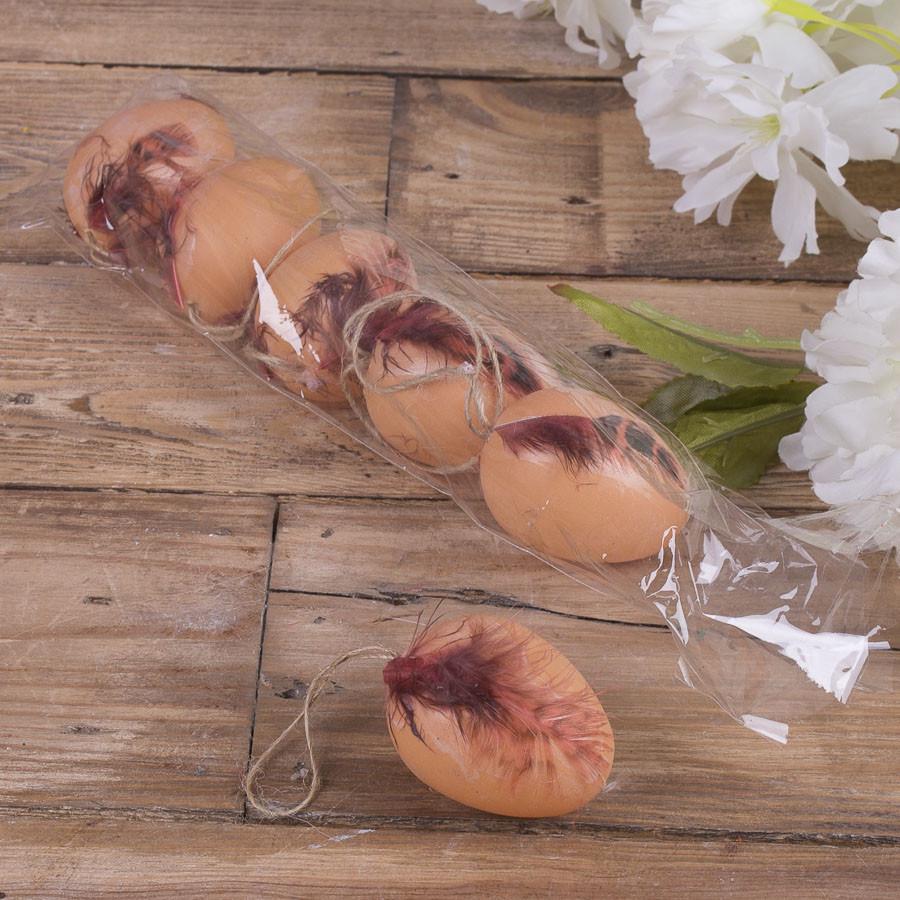 Яйца для декора 6 шт. (2853)