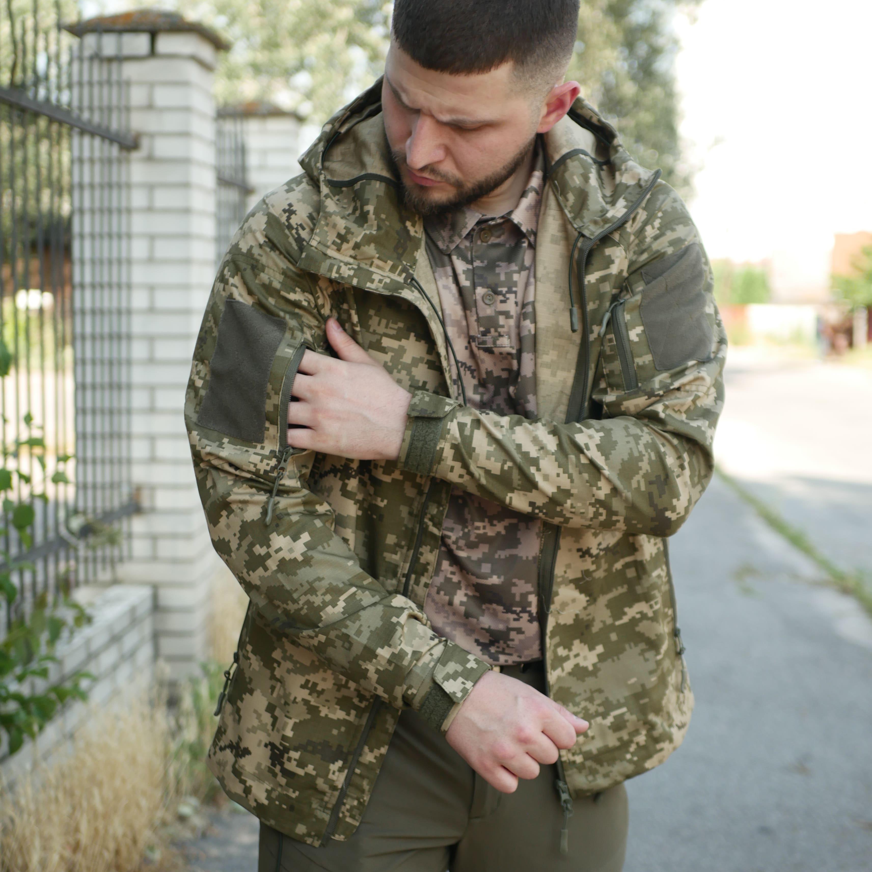 Куртка Twill GEN I Military універсальний захист у літньому форматі 2XL (1847-2XL) - фото 12 Куртка Twill GEN I Military універсальний захист у літньому форматі 2XL (1847-2XL) - фото 12