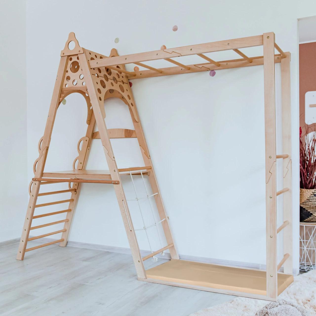 Майданчик дитячий для дому Woodandhearts Вігвам Коло з натурального дерева (AAVQ001)