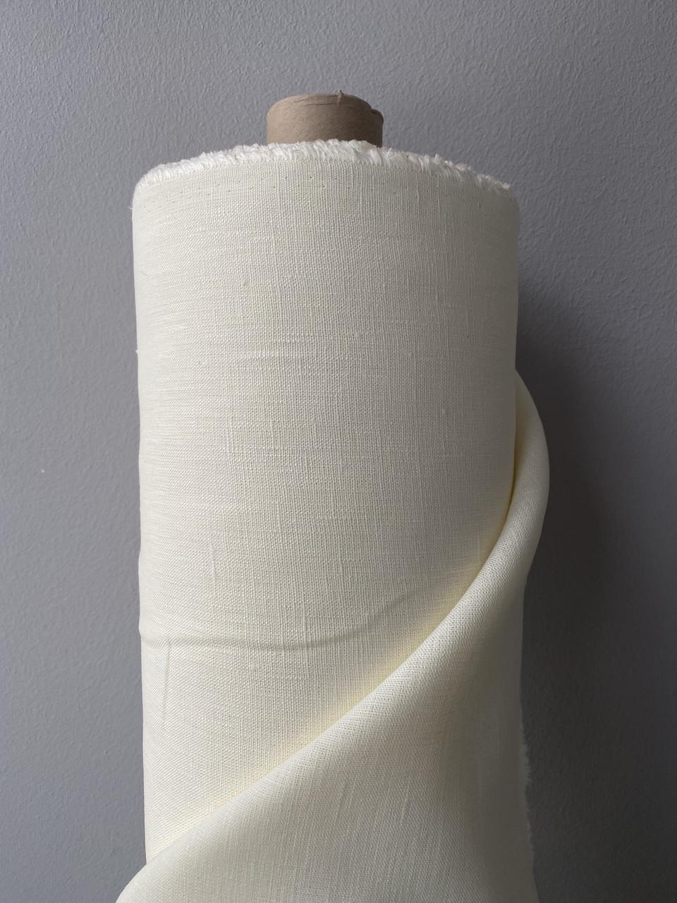 Ткань скатертная LINEN PLUS 100% лен 143 см 236/1403 Кремовый