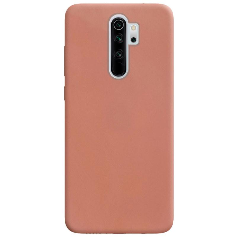 Противоударный Силиконовый Чехол Candy для Xiaomi Redmi Note 8 Pro Rose Gold