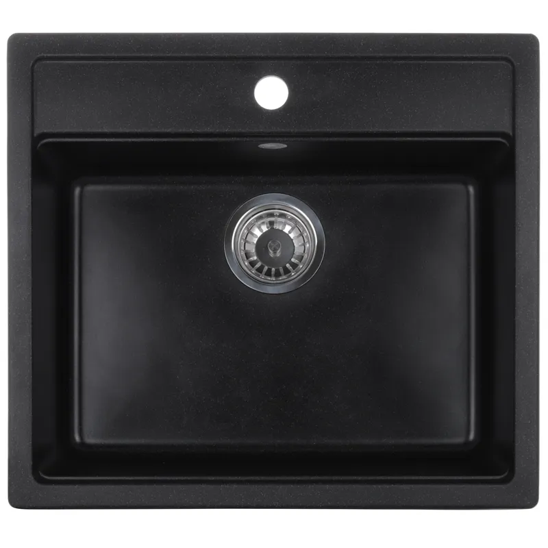 Мойка кухонная Zerix ZS-5751S-03 Черный (ZX4596)