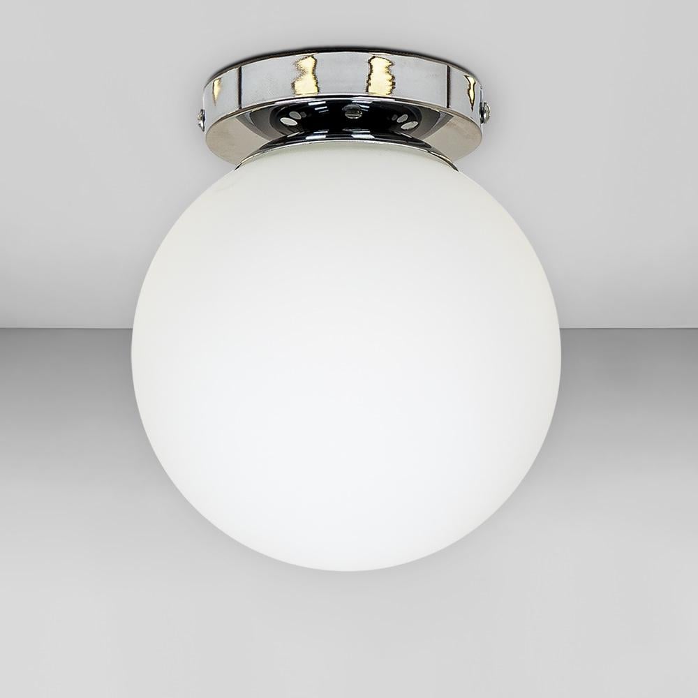 Люстра стельова лофт Light House LS-18638F-1 CR/WH Хром/Білий Люстра стельова лофт Light House LS-18638F-1 CR/WH Хром/Білий