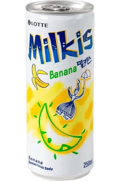 Напій йогуртовий Lotte Milkis Banana 250 мл (34114085)