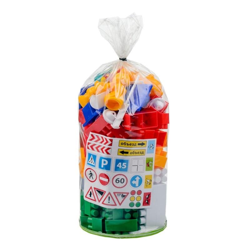 Дитячий конструктор Лідер №3 1-052 100 великих деталей (RLT14543)