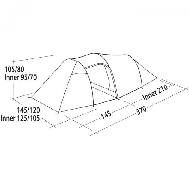 Намет Easy Camp Magnetar 200 Steel Blue (120415) - фото 3