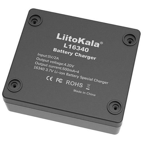 Зарядний пристрій LiitoKala Lii-L16340 AA/AAA USB (12058828) - фото 5