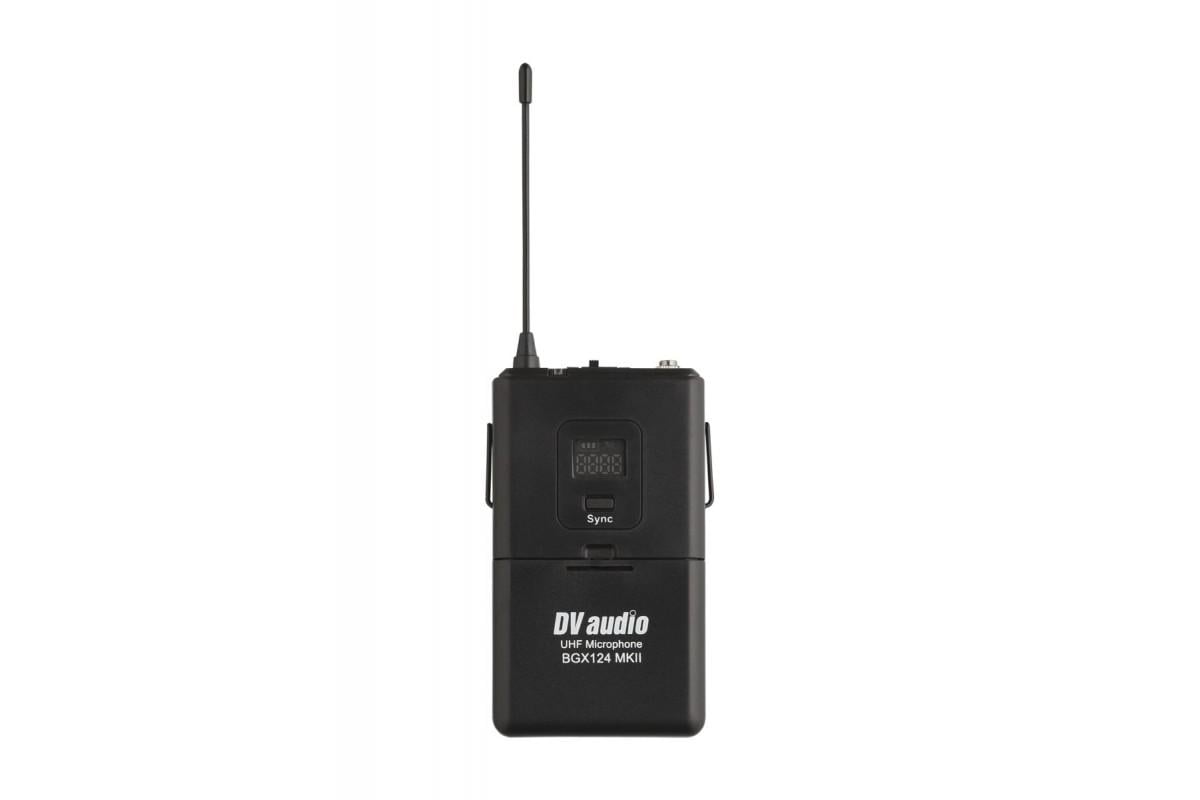 Радіосистема DV audio BGX-124 MKII з петличним мікрофоном - фото 4 Радіосистема DV audio BGX-124 MKII з петличним мікрофоном - фото 4