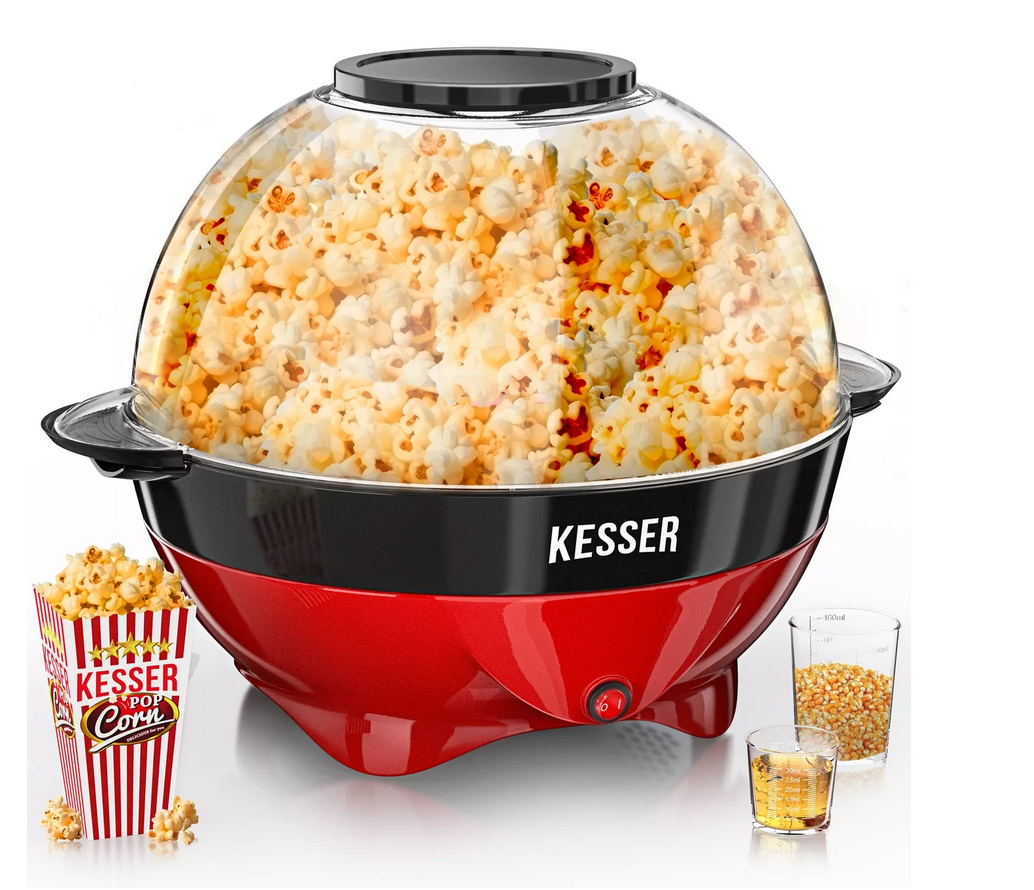 Аппарат для попкорна KESSER без масла 800 Вт 5,5 л Аппарат для попкорна KESSER без масла 800 Вт 5,5 л