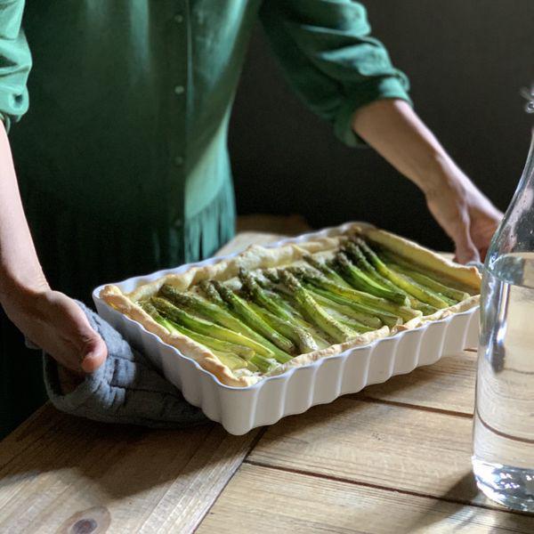 Формы для выпечки Emile Henry для кексов и пирогов прямоугольная 24х34 см Creamy (026038) - фото 4 Формы для выпечки Emile Henry для кексов и пирогов прямоугольная 24х34 см Creamy (026038) - фото 4