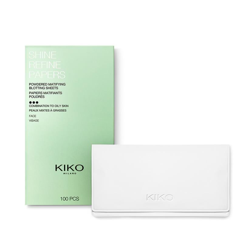 Матирующие салфетки Shine Refine Papers Kiko Milano 100 шт.