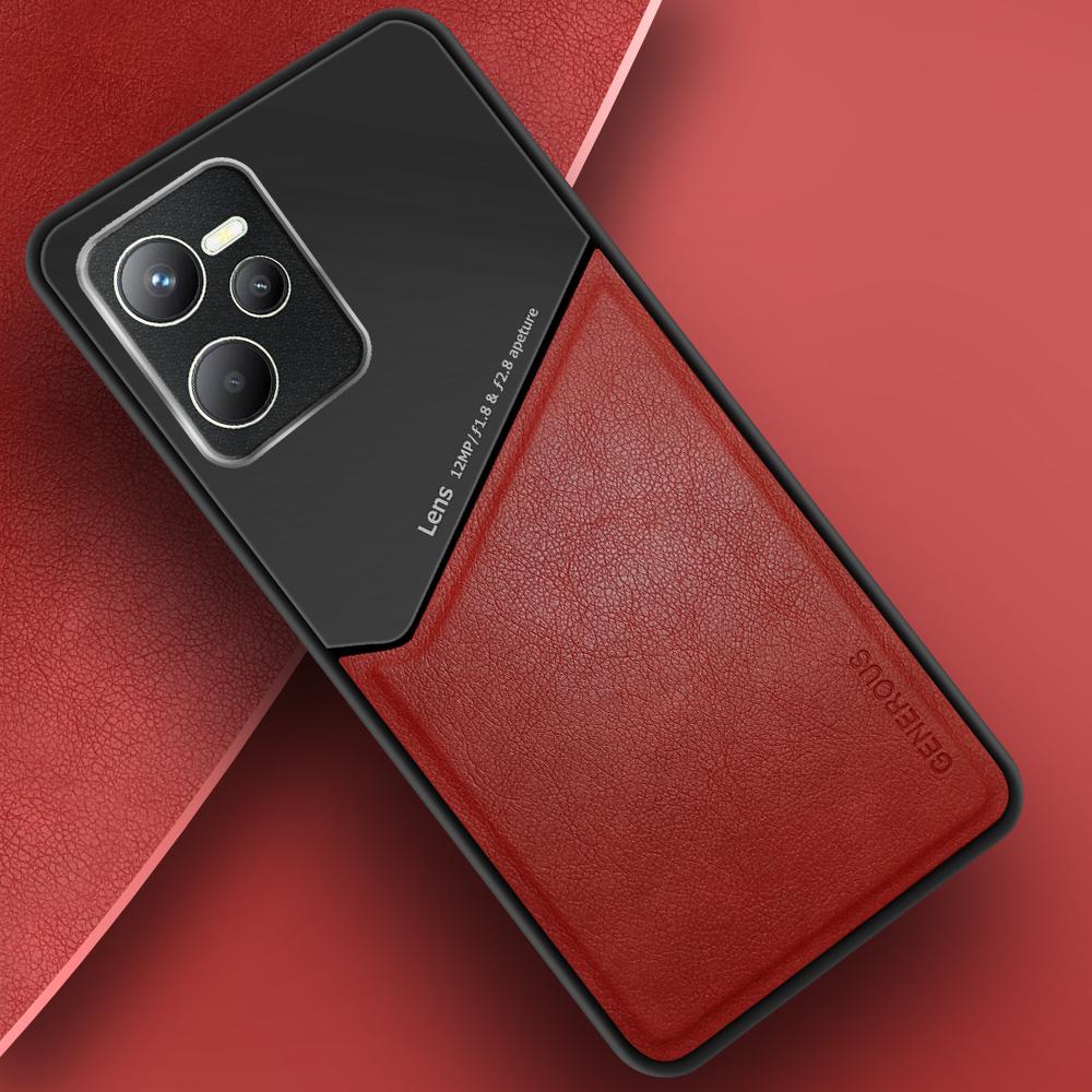 Комбинированный чехол Generous Realme C35 Red (29921-2D)