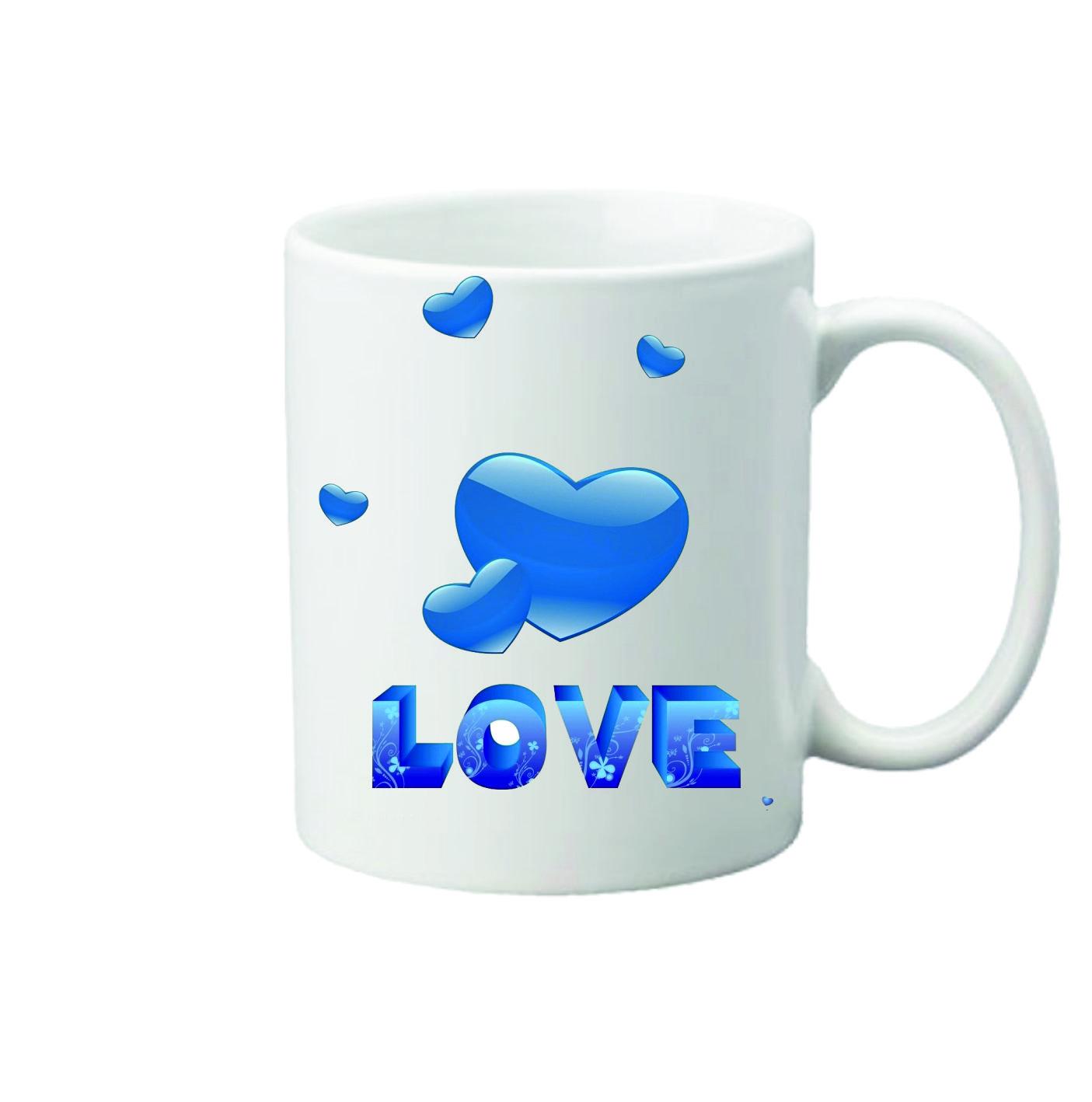 Чашка с принтом День Валентина 330 мл (23639439)