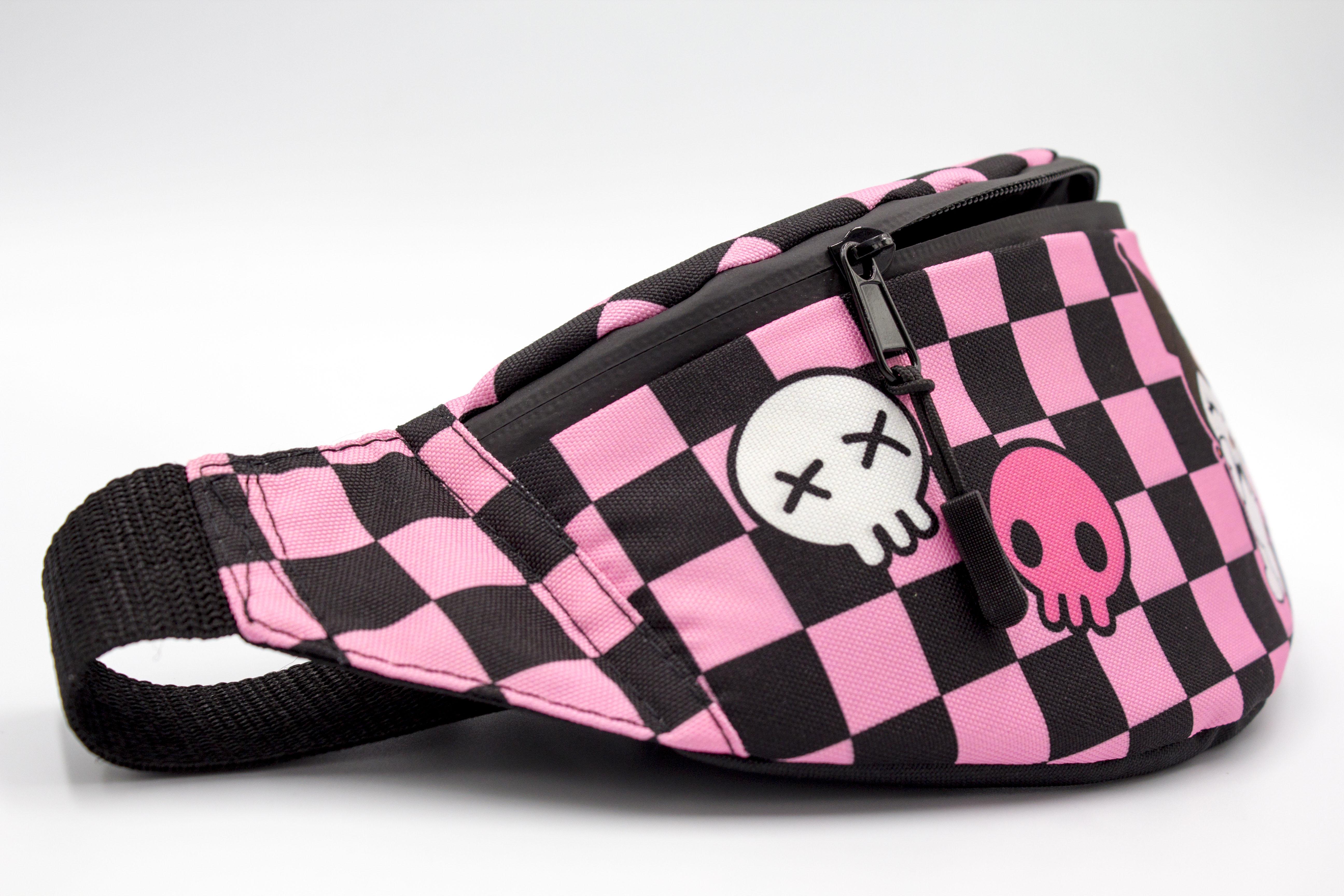 Сумка бананка Курумі Рожевий (BM-007) - фото 5 Сумка бананка Курумі Рожевий (BM-007) - фото 5