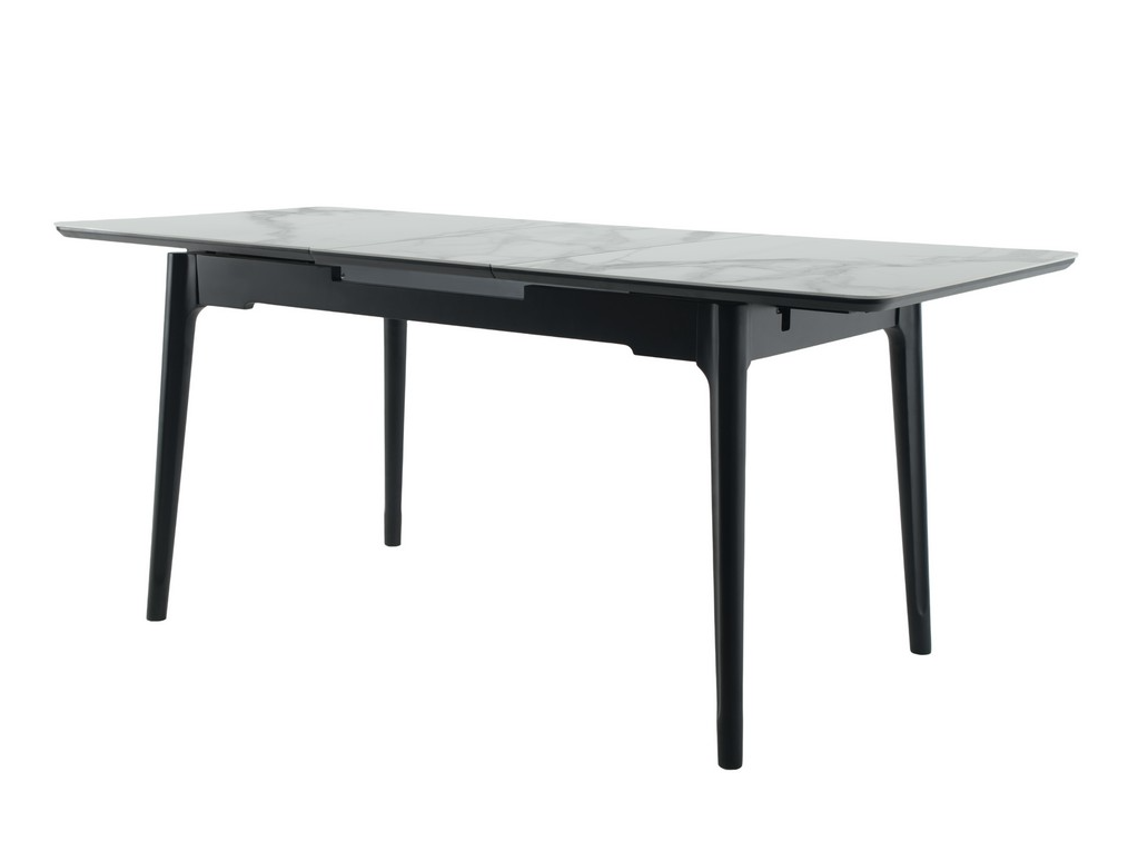 Стол обеденный раздвижной Vetro Mebel 1400-1800x800x760 мм Касса вайт/Черный(TМ-89) - фото 12 Стол обеденный раздвижной Vetro Mebel 1400-1800x800x760 мм Касса вайт/Черный(TМ-89) - фото 12