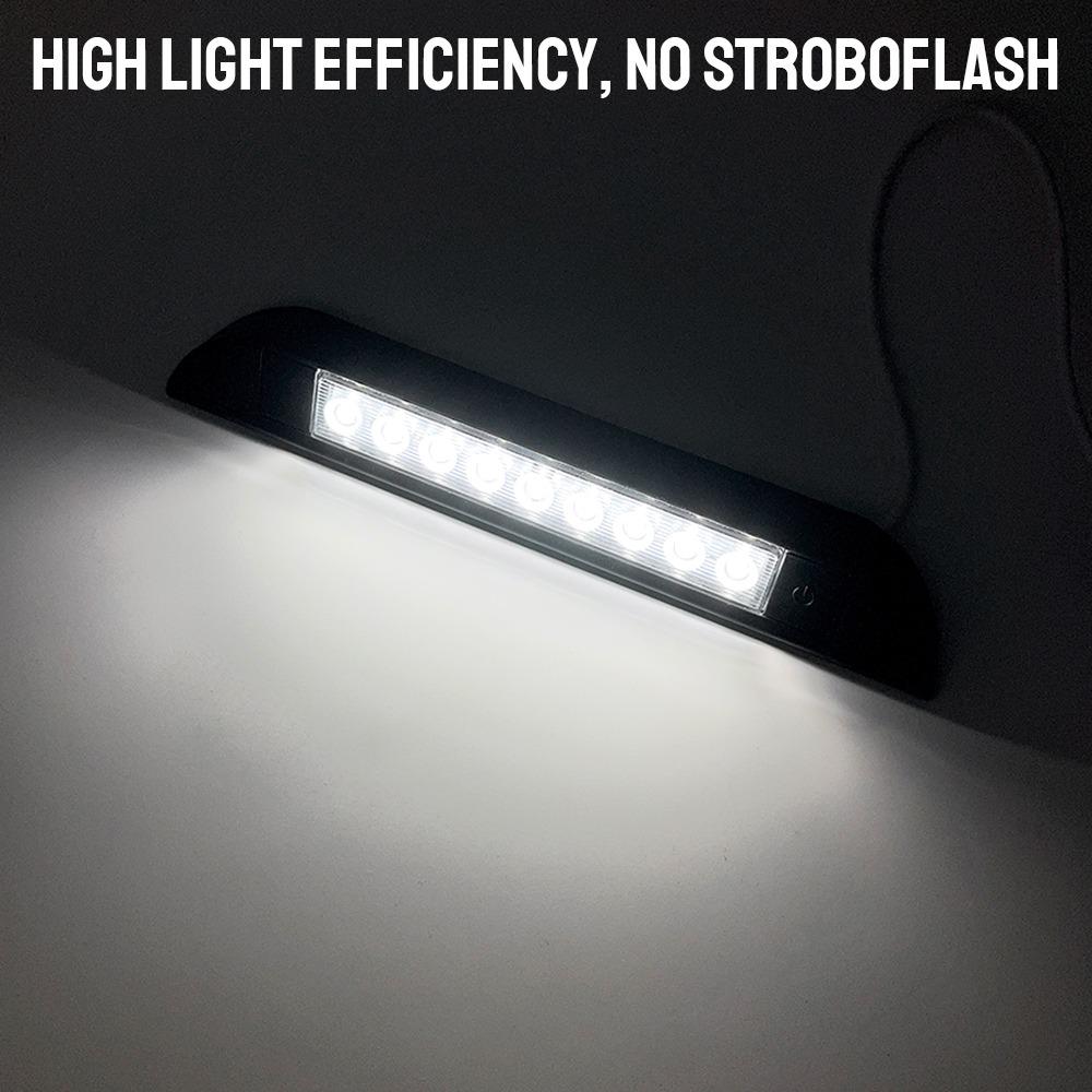 Ліхтар зовнішній для кемпера LED 12 В 6000K Білий (501145-W) - фото 5 Ліхтар зовнішній для кемпера LED 12 В 6000K Білий (501145-W) - фото 5