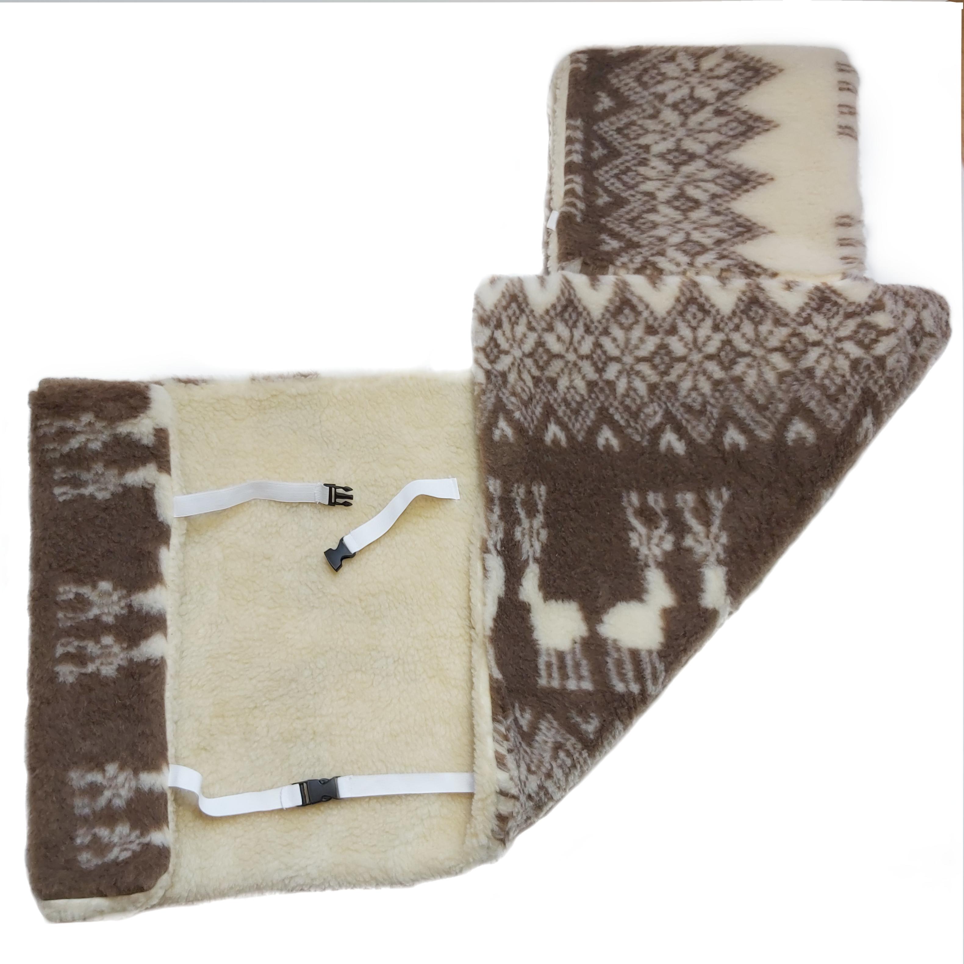 Накидка на сиденье автомобиля из овчины Sheepskin эко-шерсть 2 шт. 50 см Олени (704) - фото 5 Накидка на сиденье автомобиля из овчины Sheepskin эко-шерсть 2 шт. 50 см Олени (704) - фото 5