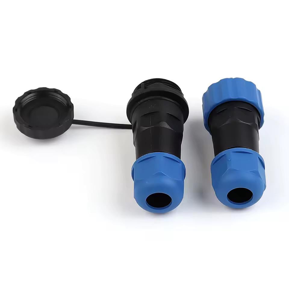 Разъем герметичный SP20 4D-F-M 4pin 25А IP68 (2667603184) - фото 2