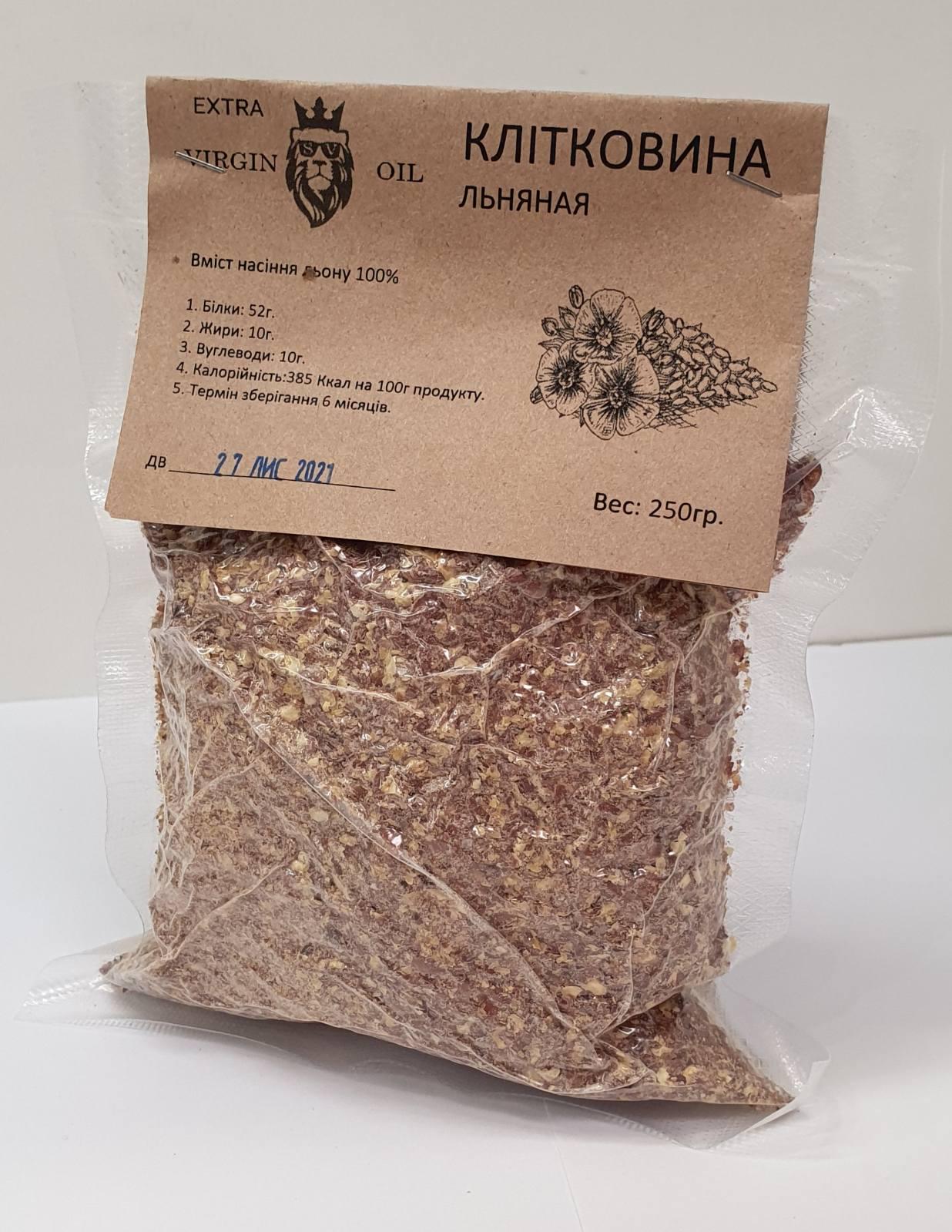 Лляна клітковина 250 гр