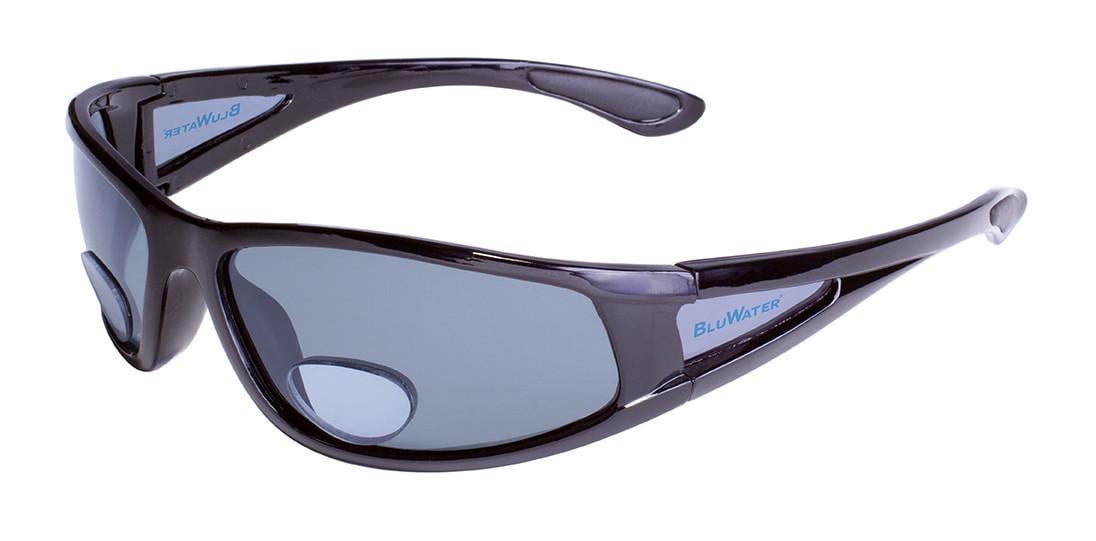 Бифокальные поляризационные очки BluWater Bifocal-3 +2,5 Polarized Серый