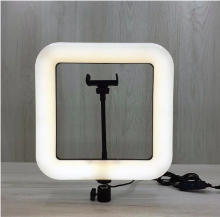 Квадратна лампа LED Ring 30 см з тримачем и штативом (LR-2 VP) - фото 11 Квадратна лампа LED Ring 30 см з тримачем и штативом (LR-2 VP) - фото 11