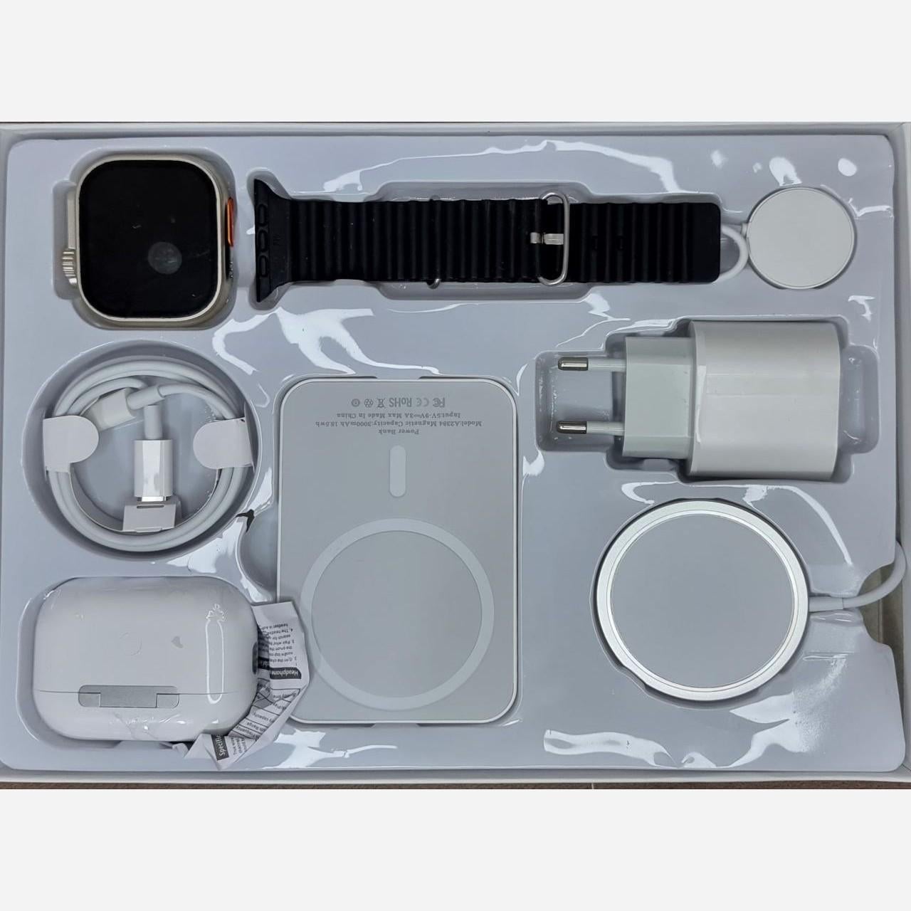Подарочный набор гаджетов DT1000 6в1 White/Silver Black (18573)