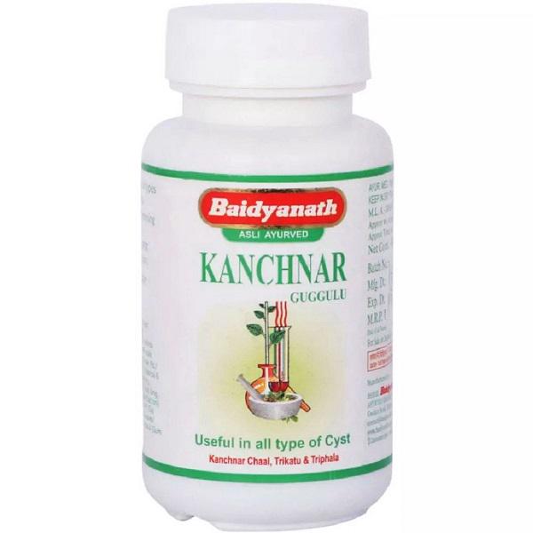 Суміш екстрактів Baidyanath Kanchnar Guggulu 80 таб. (000020187)