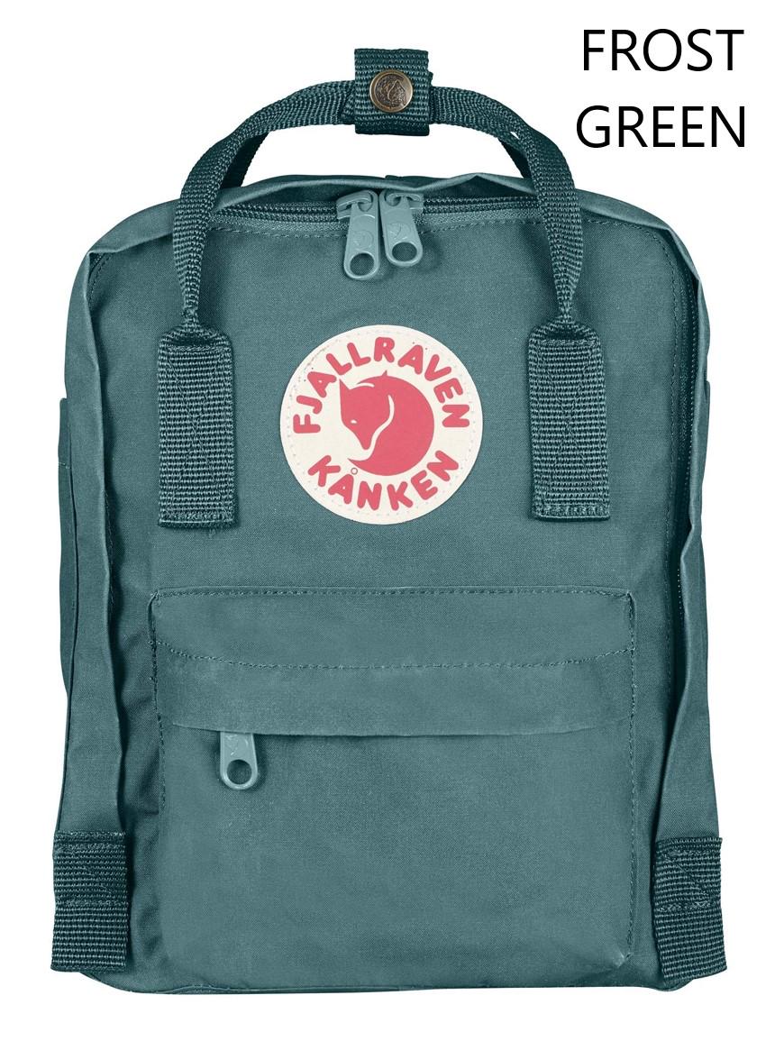 Рюкзак Fjallraven Kanken Mini Frost Green (1004-23561.664)