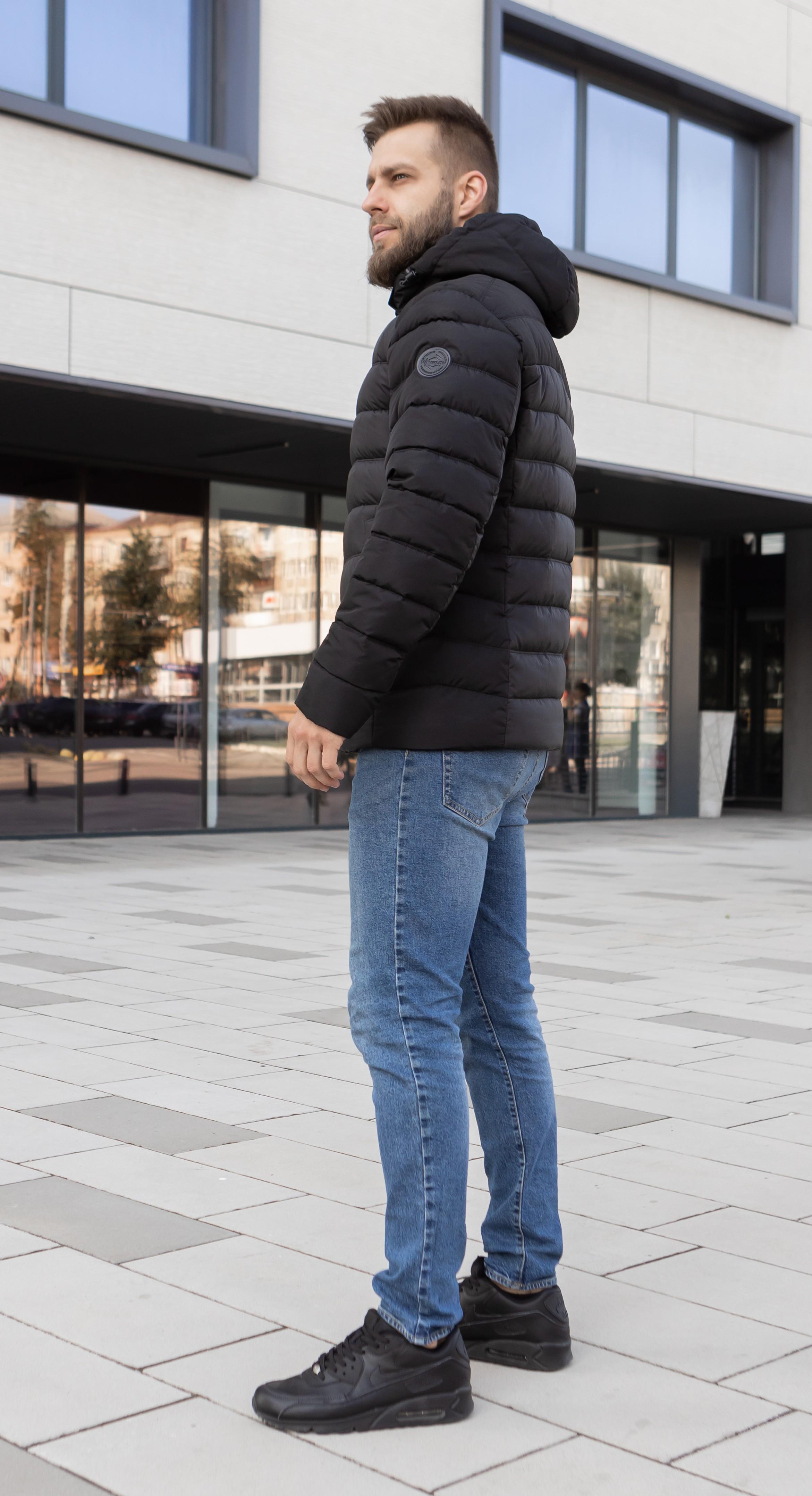 Куртка чоловіча зимова Vavalon 24-V р. 72 Чорний (29116957) - фото 3