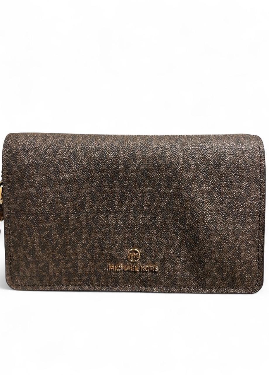 Женская сумка Michael Kors Jet Set Charm 32S2GT9C7B Brn/Acorn LG Accordian Flap XBody Коричневый (2760315830)