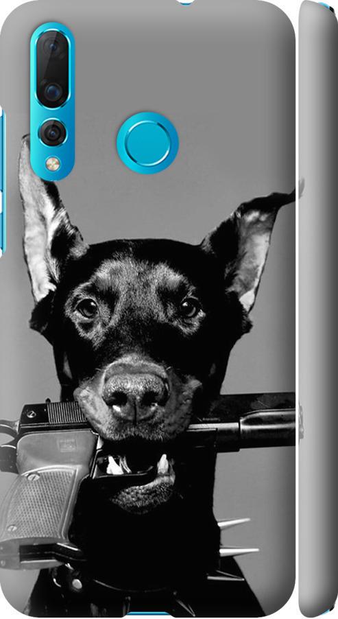 Чехол на Huawei Nova 4 Доберман (2745m-1632-42517) Чехол на Huawei Nova 4 Доберман (2745m-1632-42517)