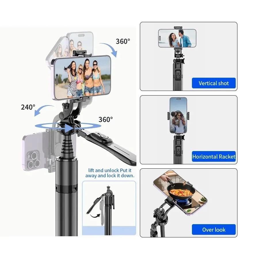 Штатив с пультом UKC C08 202 см (25397380) - фото 8 Штатив с пультом UKC C08 202 см (25397380) - фото 8