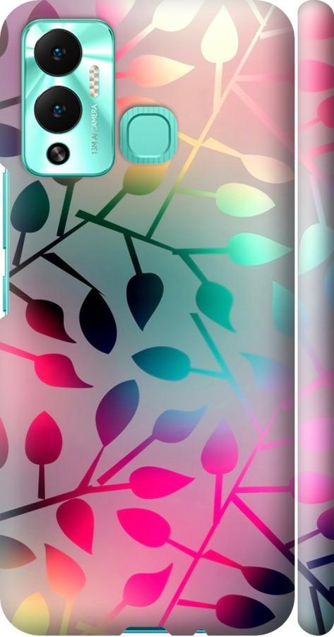 Чехол на Infinix Hot 12 Play Листья (2235m-2759-42517)