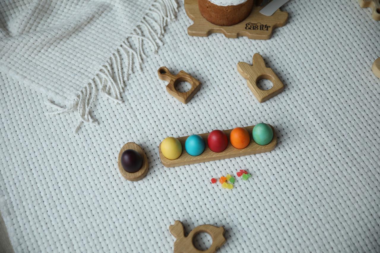 Подставка-рамка деревянная из ясеня на 5 яиц 26х6х2,5 см (WDE-16,1) - фото 9 Подставка-рамка деревянная из ясеня на 5 яиц 26х6х2,5 см (WDE-16,1) - фото 9