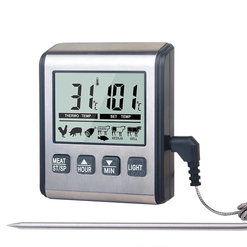 ᐉ Термометр + таймер кухонный цифровой UChef TP-710 с выносным щупом .