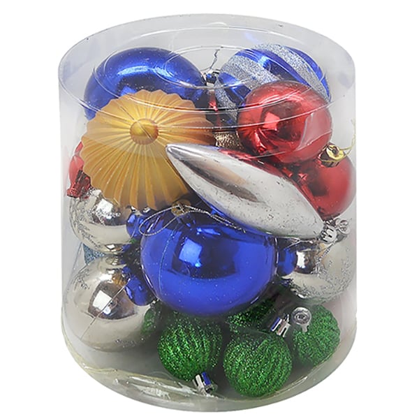 Елочный набор Stenson 4-8 см 24 шт. N26