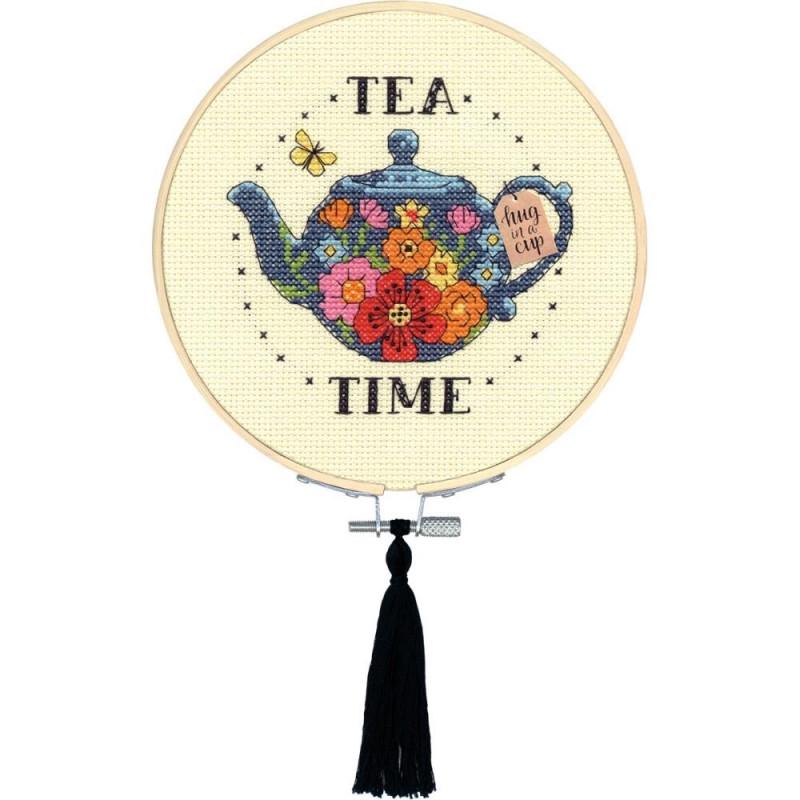 Набор для вышивания крестиком Dimensions 72-76291 Tea Time (50269) Набор для вышивания крестиком Dimensions 72-76291 Tea Time (50269)