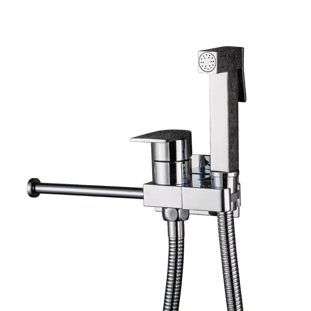 Гігієнічний душ Frap F7512 з папероутримувачем Хром (1037543) Гігієнічний душ Frap F7512 з папероутримувачем Хром (1037543)