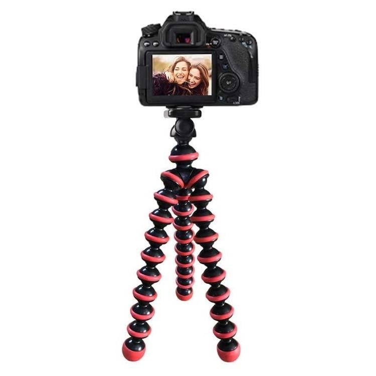 Настольный штатив Alitek Flexible S для GoPro камеры и телефона Red/Black - фото 2