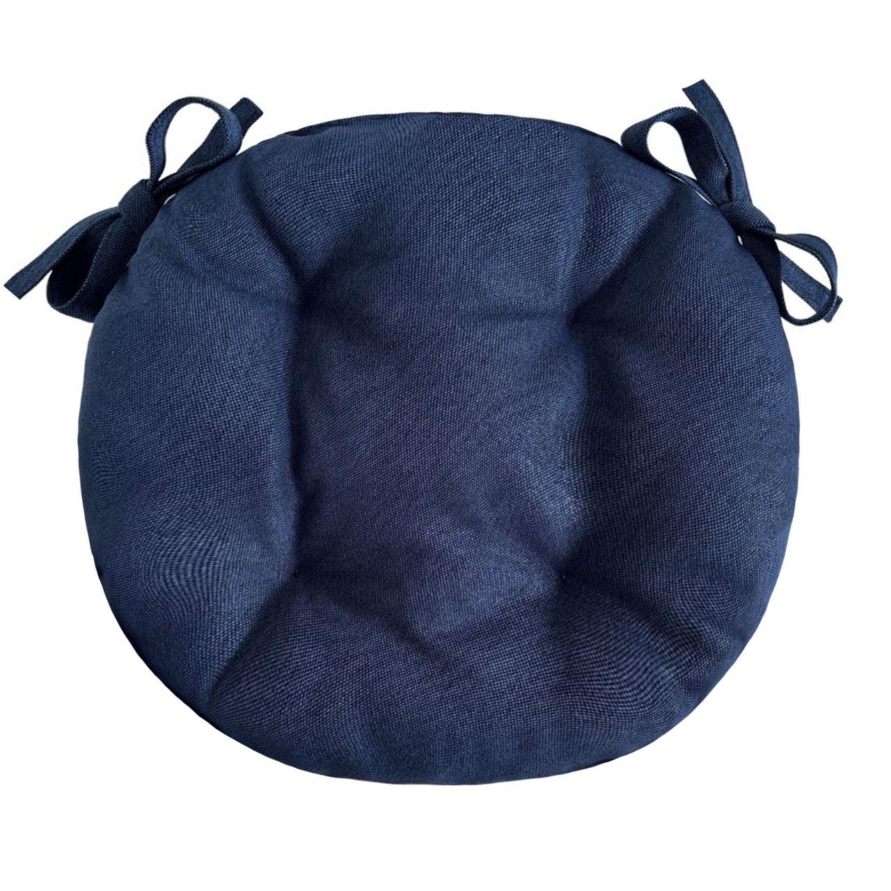 Подушка для стільця/крісла/табурету рогожка 60x8 см Темно-синій (2368348828) Подушка для стільця/крісла/табурету рогожка 60x8 см Темно-синій (2368348828)