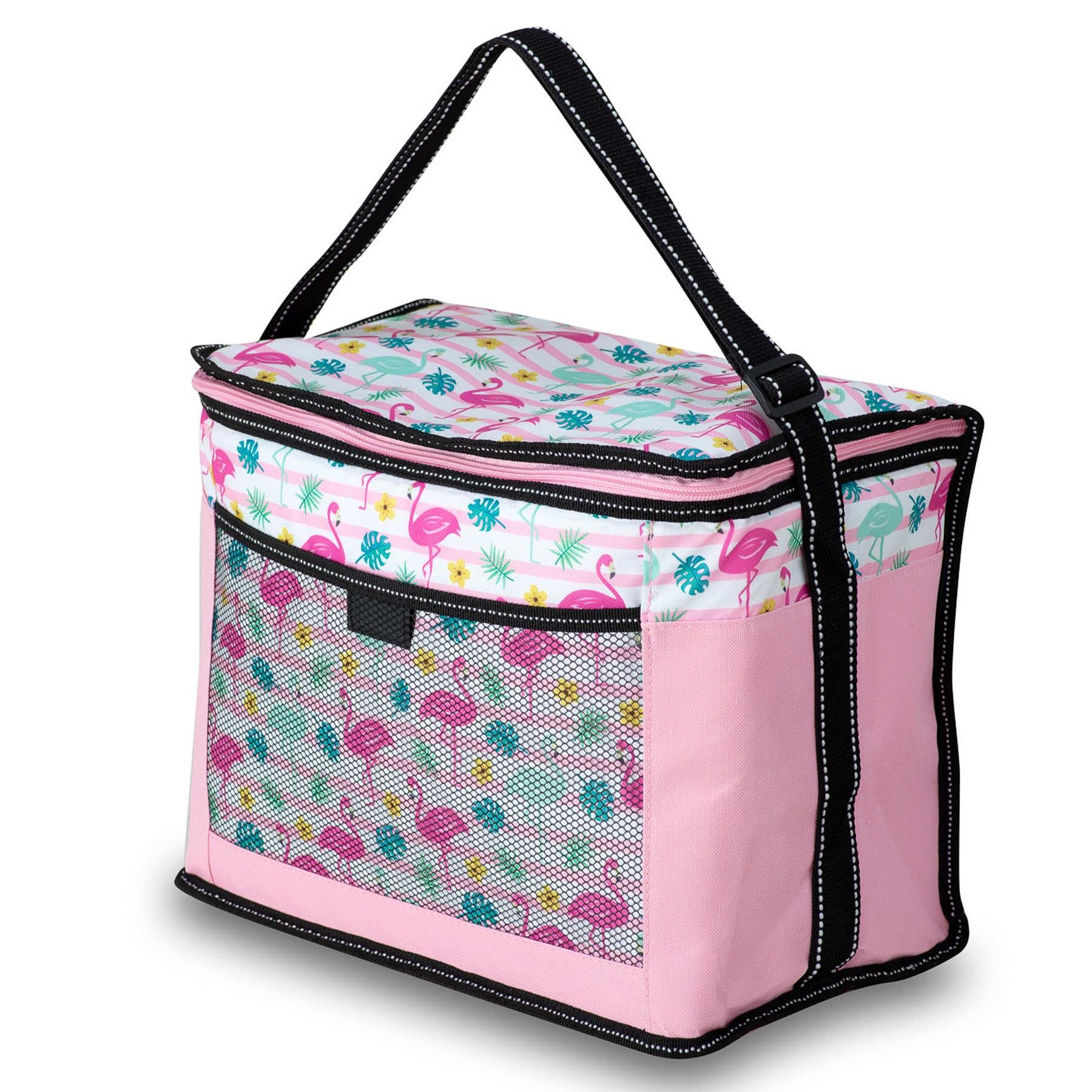 Сумка-холодильник SEMI LINE 18 л Pink Print (L2018-4)