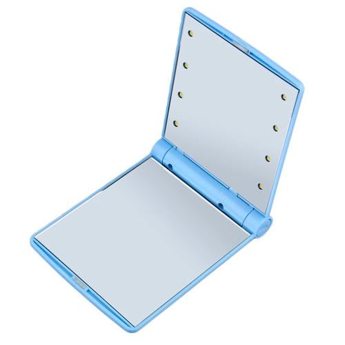 Карманное зеркальце с LED подсветкой (2147)