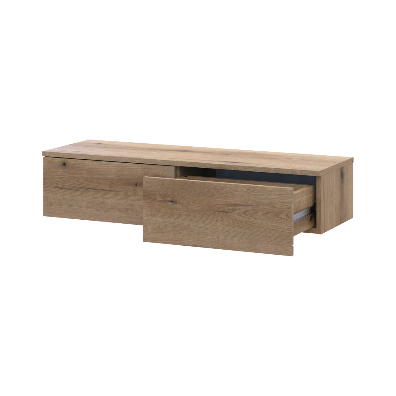 Туалетный столик Doros Левия 2Ш 100х32х22 см Дуб эвок (41516095) - фото 6