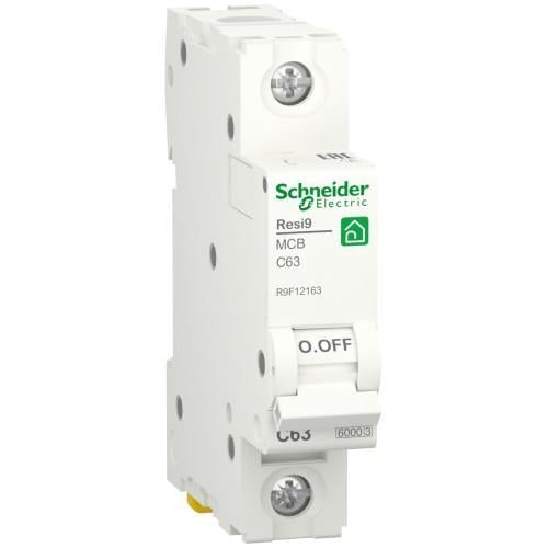 Автоматический выключатель 1-п. RESI9 63A C 6kA SCHNEIDER ELECTRIC C2