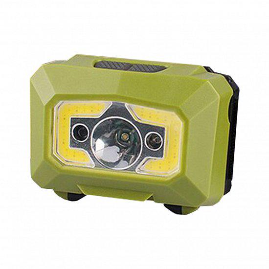 Ліхтар налобний Eurolamp HL-3W LED Green