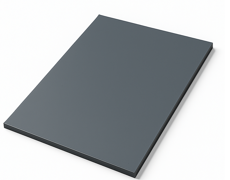 Алюминиевая композитная панель ALUfas 1240х6000 мм толщина 4 мм алюминий 0,3 мм Серый RAL 7011 Алюминиевая композитная панель ALUfas 1240х6000 мм толщина 4 мм алюминий 0,3 мм Серый RAL 7011